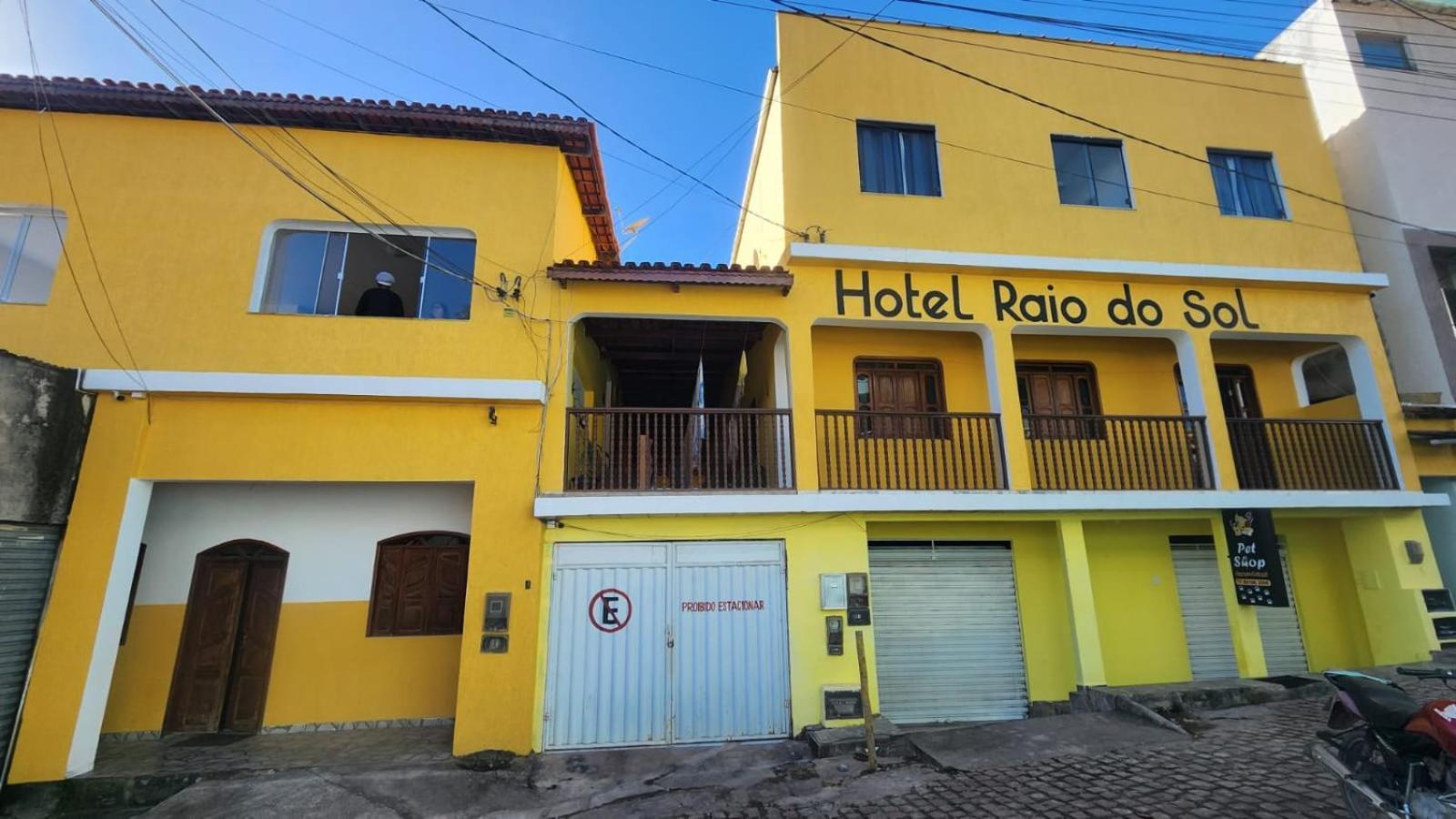 Hotel Raio Do Sol Ибикоара Экстерьер фото